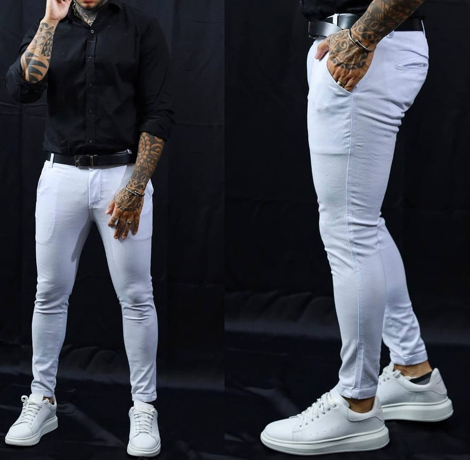 ✨️ Calça Alfaiataria Jst White ✨️