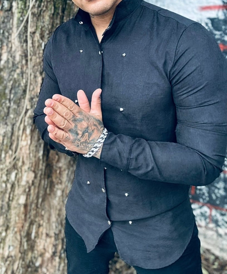 Camisa Biton Spike Full Black