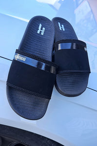 Slide Kangu Suede Black