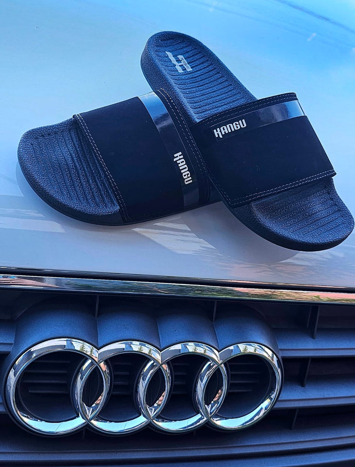 Slide Kangu Suede Black