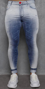 Calça Destroyed Codi Bicolor