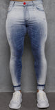 Calça Destroyed Codi Bicolor