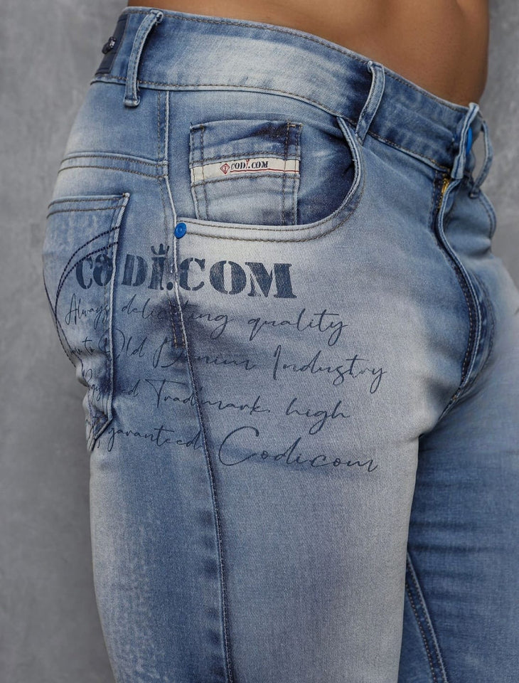 ✨️ Calça Destroyed Codi Carimbo ✨️