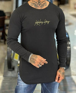 Manga Longa Kreta Clothing Black