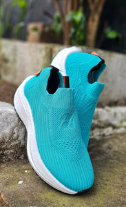 Tênis Meia Heicon Knit Nuvem Verde Água