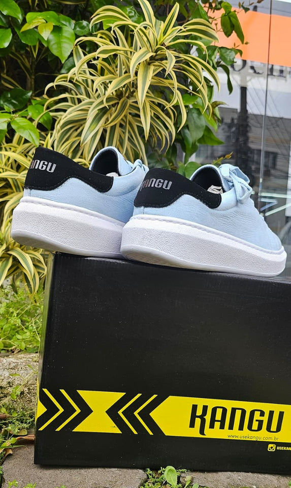 Tênis Kangu Over Resort Suede Áqua
