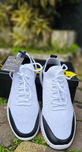 Tênis Meia Kangu Aspiral Rush Branco com Preto
