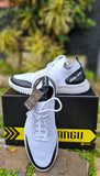Tênis Meia Kangu Aspiral Rush Branco com Preto