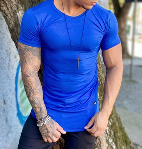 T-shirt Viscolycra Azul Bic