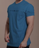 T-shirt Rvra Basic Azul Petróleo