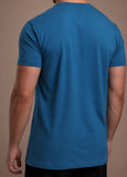 T-shirt Rvra Basic Azul Petróleo