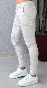 Calça Alfaiataria Skinny Hero Areia