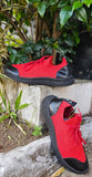 Tênis Meia Kangu Aspiral Rush Vermelho com Preto