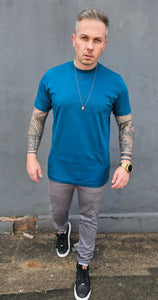 T-shirt Trinity Basic Azul Petróleo