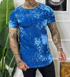T-shirt Glossy Cristal Blue