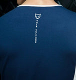 T-shirt Volk Listra Bicolor Azul Marinho