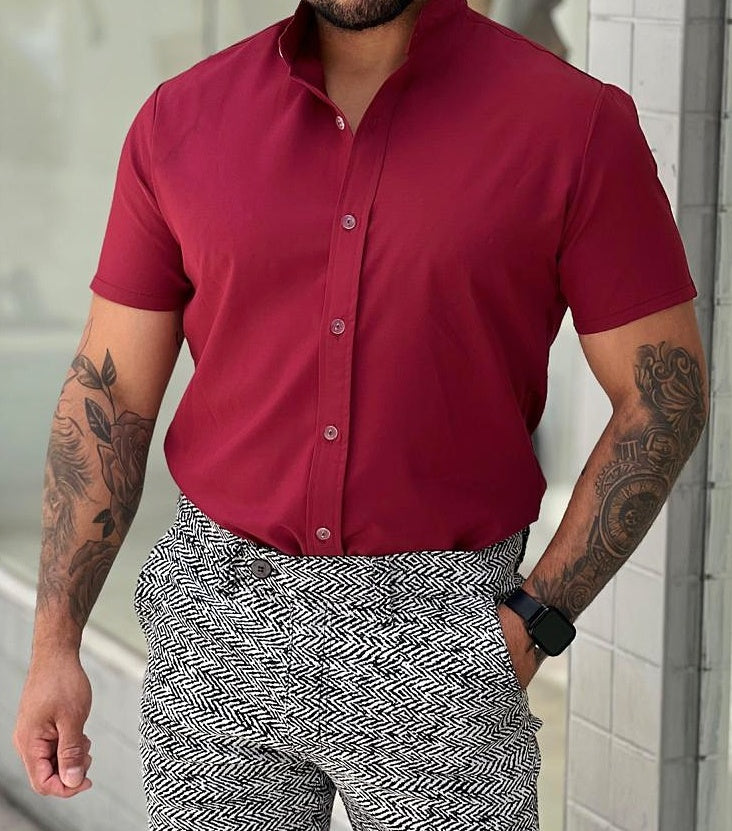 Camisa Premium Exalt Vermelha Manga Curta