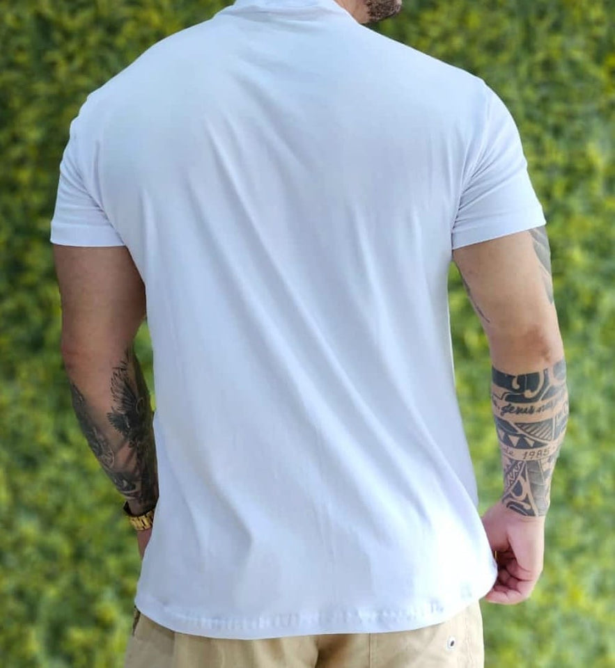 T-shirt Blessed Basic Branca