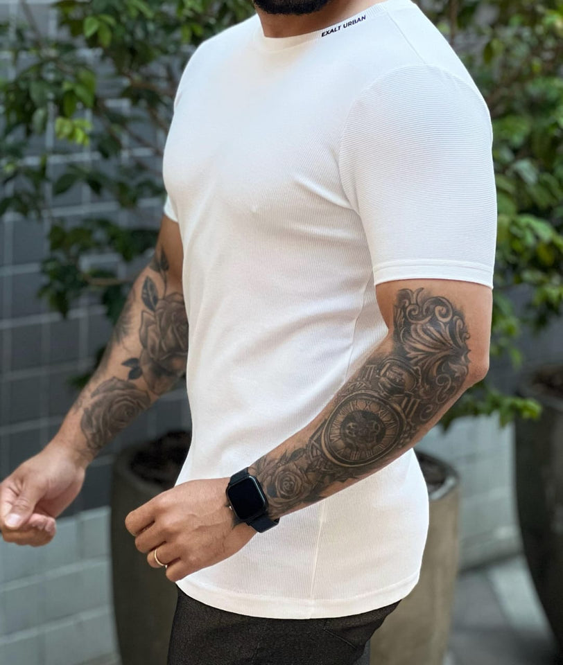 T-shirt Canelada Exalt Branca