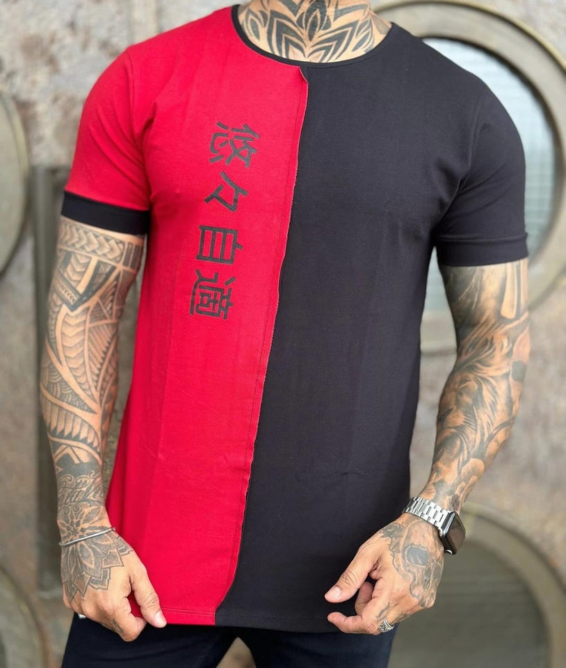 T-shirt Volk Bicolor Ideogramas