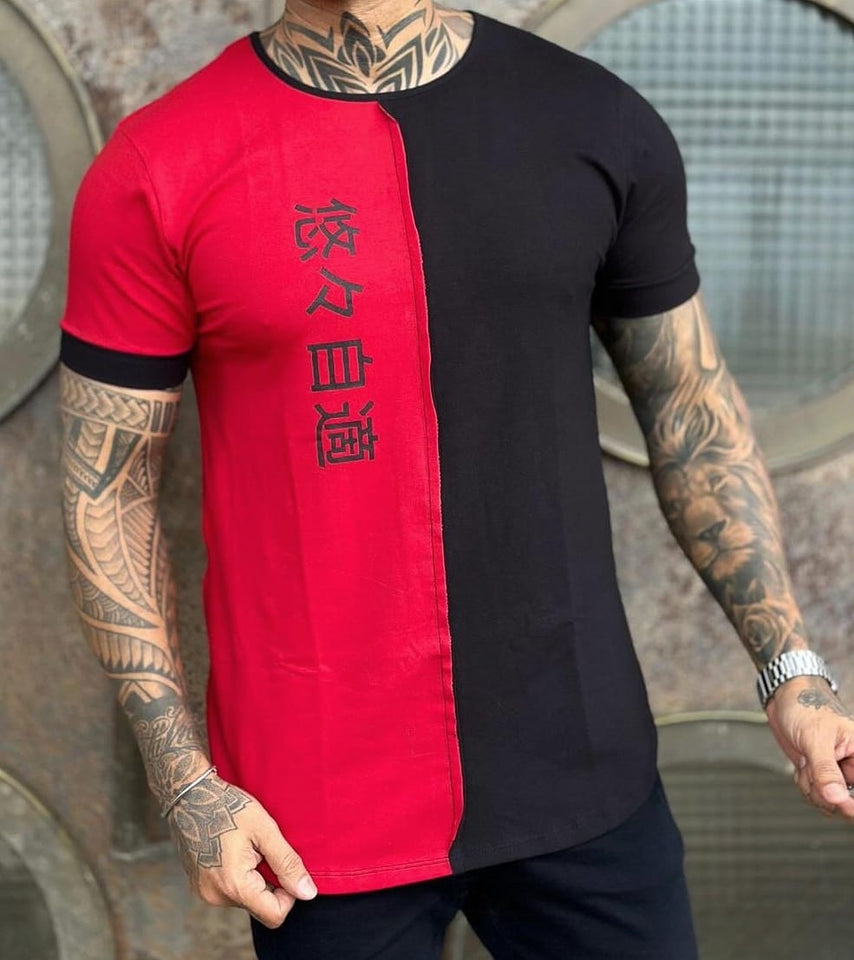 T-shirt Volk Bicolor Ideogramas