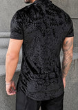 T-shirt Glossy Black