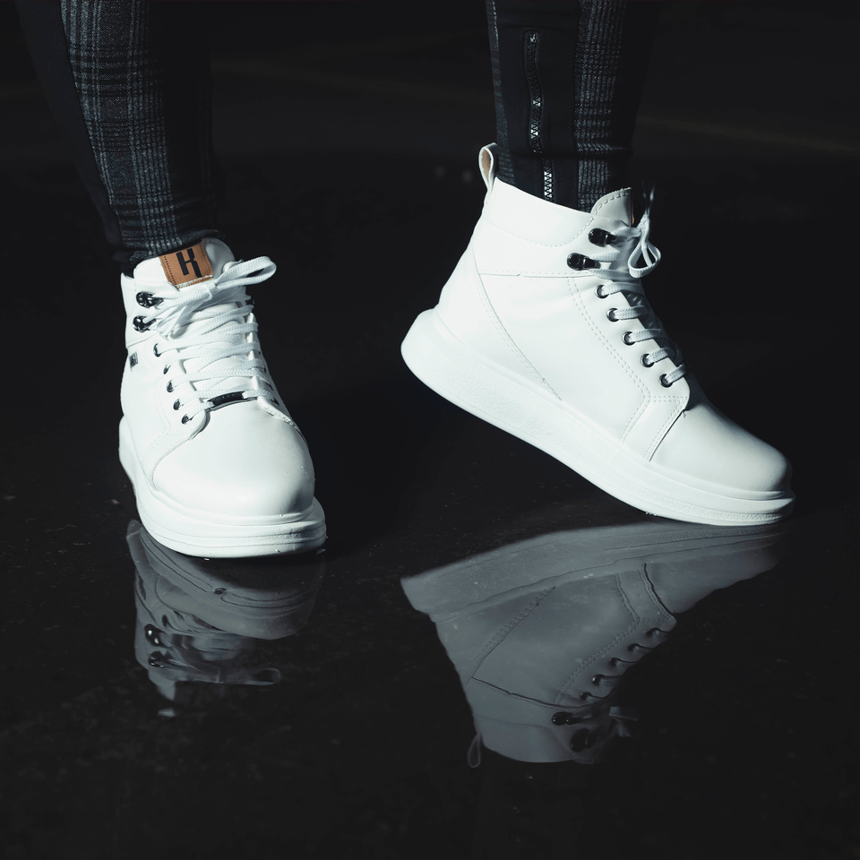 Kangu All Boots White