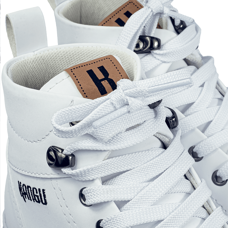 Kangu All Boots White