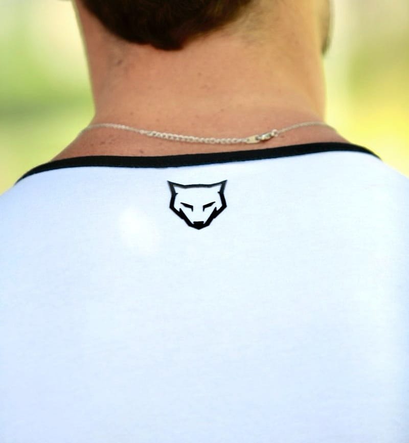 T-shirt Volk Listra Bicolor Branca