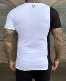 T-shirt Volk Listra Bicolor Branca