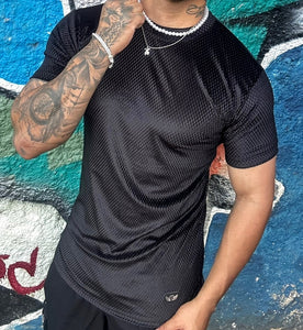 T-shirt Bubble Black