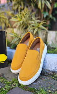Sapato Mocassim Iate Camurça Kangu