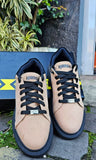 Tênis Kangu Over Resort Suede Caramelo