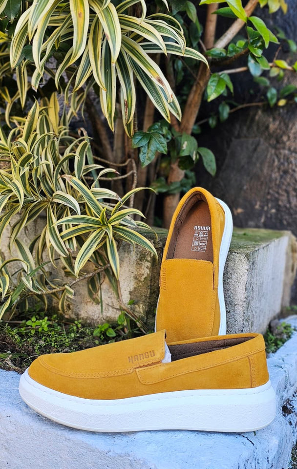 Sapato Mocassim Iate Camurça Kangu