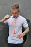 T-shirt Lendary Cruz Laranja Neon
