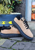 Tênis Kangu Over Resort Suede Caramelo