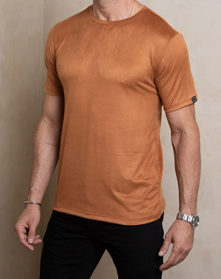 T-shirt Classic Suede Camurça