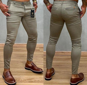 Calça Alfaiataria Skinny Hero Caqui