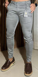 Calça Alfaiataria Skinny Hero Chumbo Claro