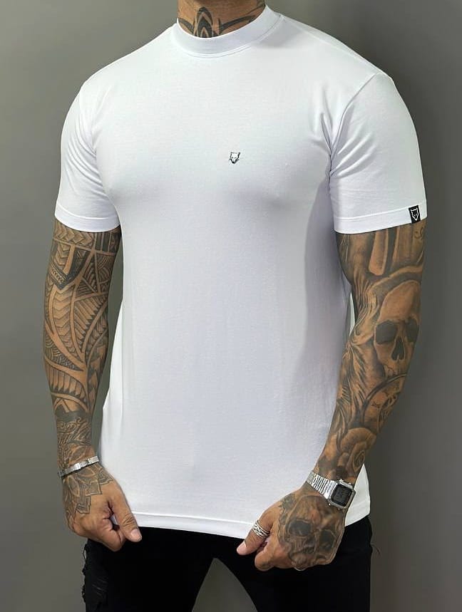 T-shirt Cotton Premium Branca