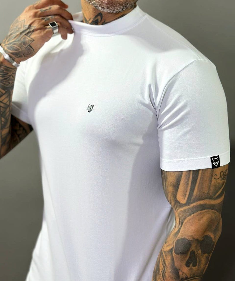 T-shirt Cotton Premium Branca