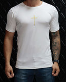 T-shirt Canelada Off White Cruz Bordada