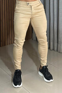 Calça Alfaiataria Skinny Hero Creme