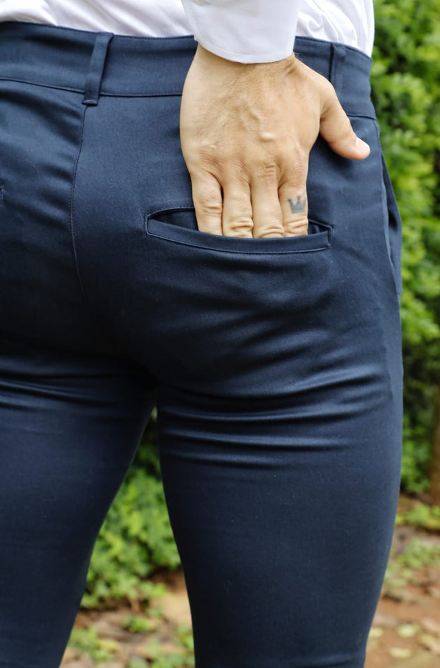 Calça Alfaiataria Skinny Volk Marinho