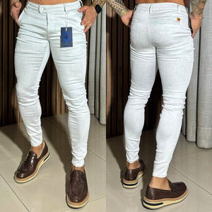 Calça Alfaiataria Skinny Hero Gelo Off