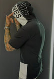 T-shirt Skull Capuz Bicolor