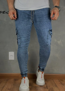 Calça Jogger Sninny Jst Jeans Mescla