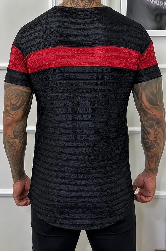 T-shirt Glossy Bicolor