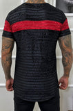 T-shirt Glossy Bicolor