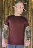 T-shirt Kreta Letreiro Marrom
